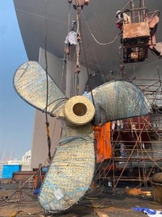 M.T. Genco Predator — Propeller blade modification
